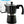 Load image into Gallery viewer, Stovetop Espresso Moka Coffee Maker: Milano - Black 3 cup