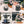 Load image into Gallery viewer, Stovetop Espresso Moka Coffee Maker: Milano - Black 3 cup