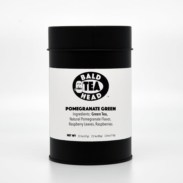 Pomegranate  Green Tea Leaves
