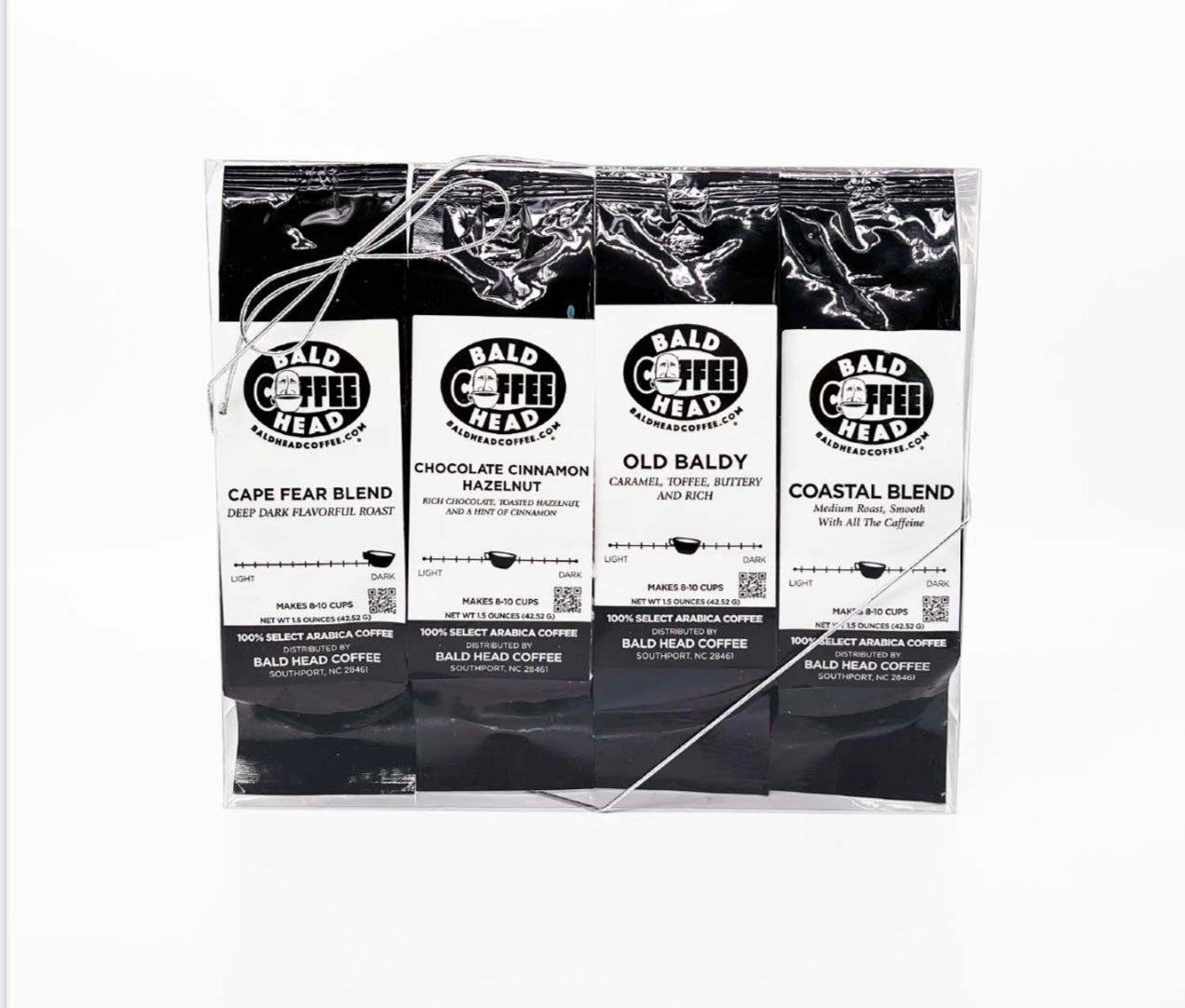 Every Day Sampler 4 pc  Gift set- makes 4 pots of coffee