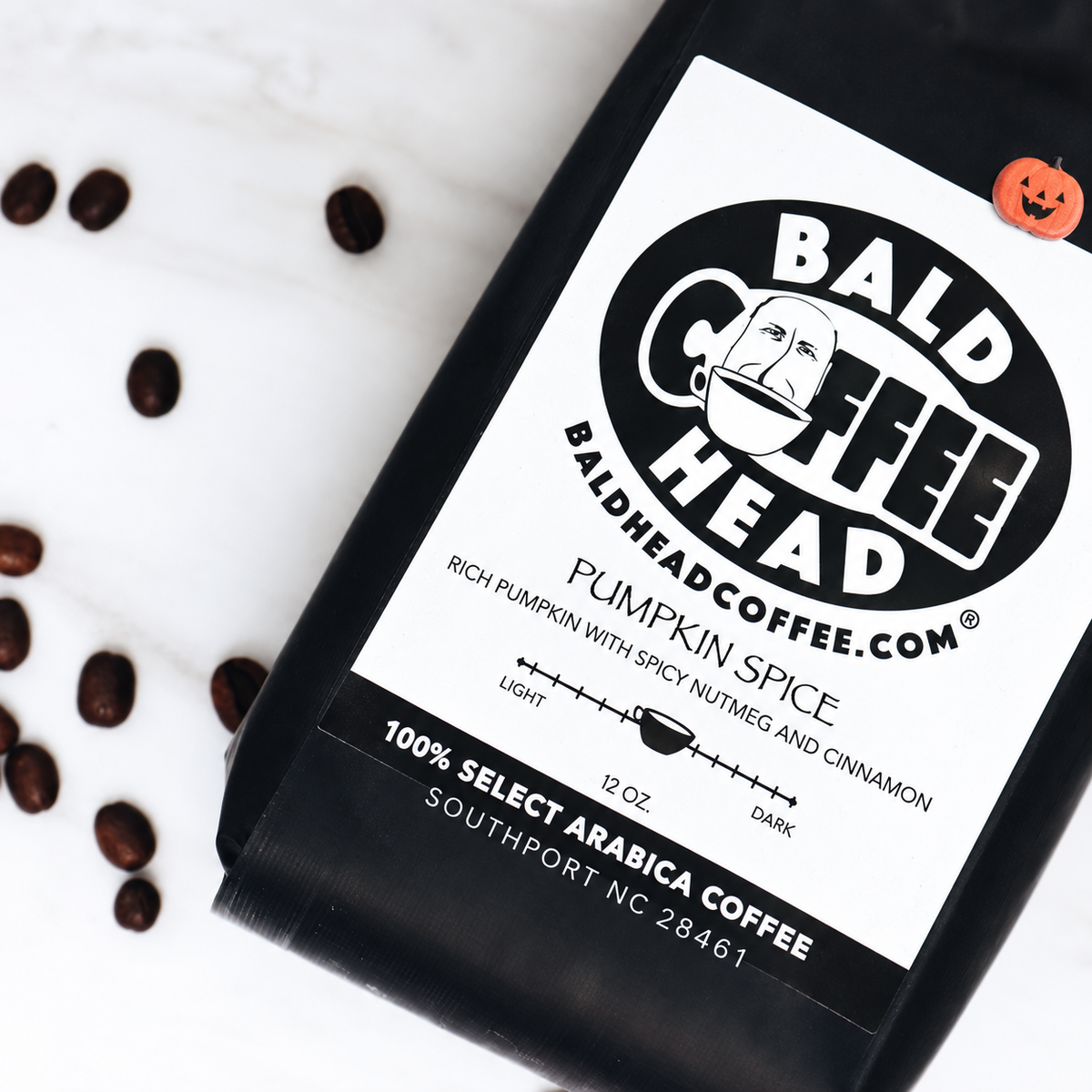 Pumpkin Spice 12 Ounce Whole Bean / Ground Coffee