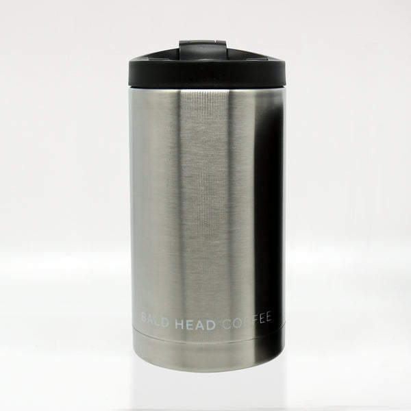 Bald Head Coffee® Steel Toe Travel French Press- Mug by Bru-Trek 20 ounce