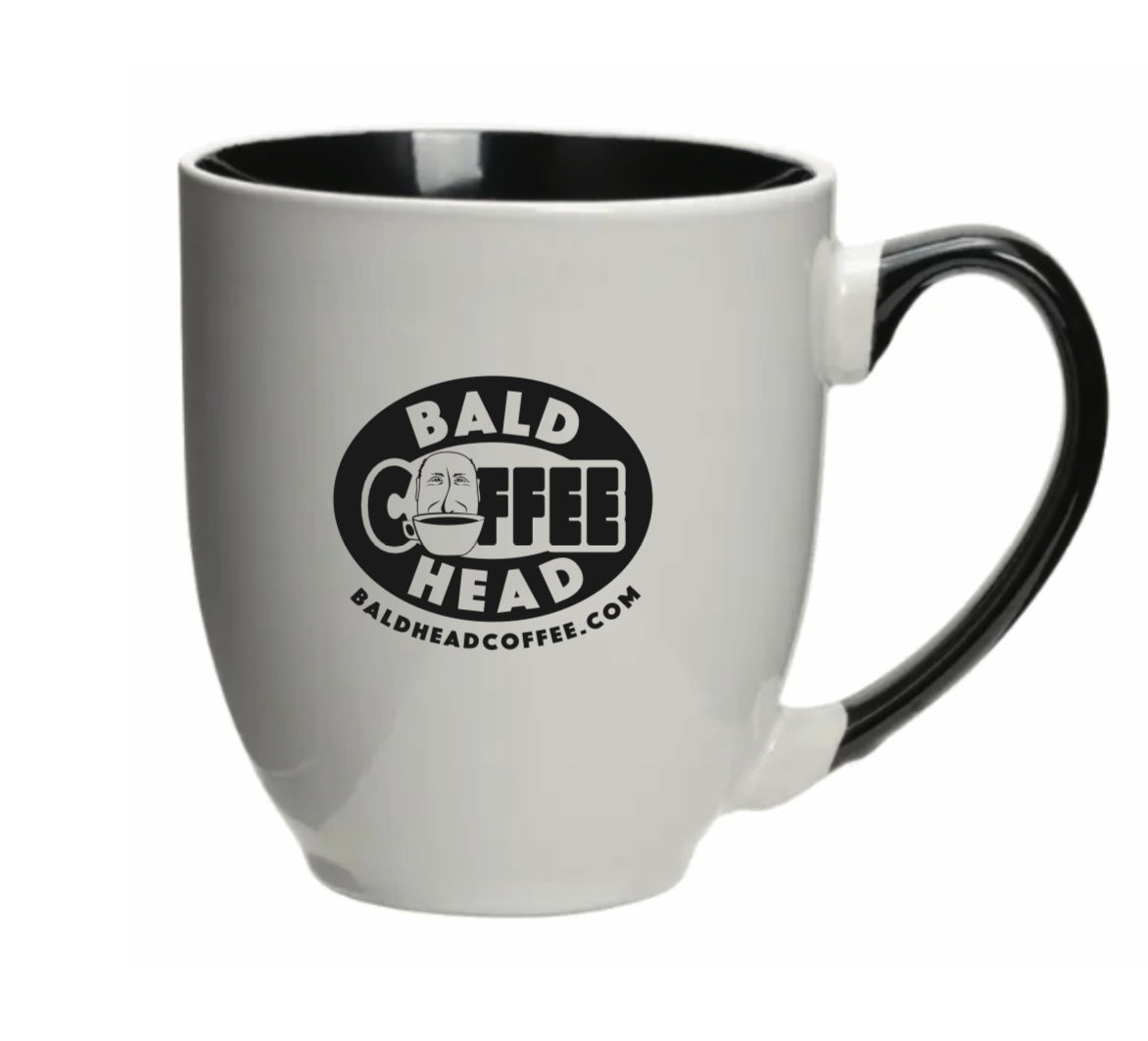 Bald Head Coffee®  Bistro Mug 16 ounce