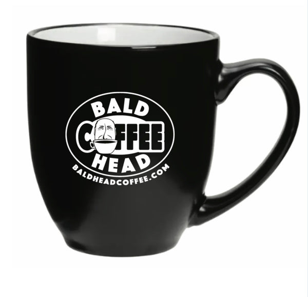 Bald Head Coffee®  Bistro Mug 16 ounce