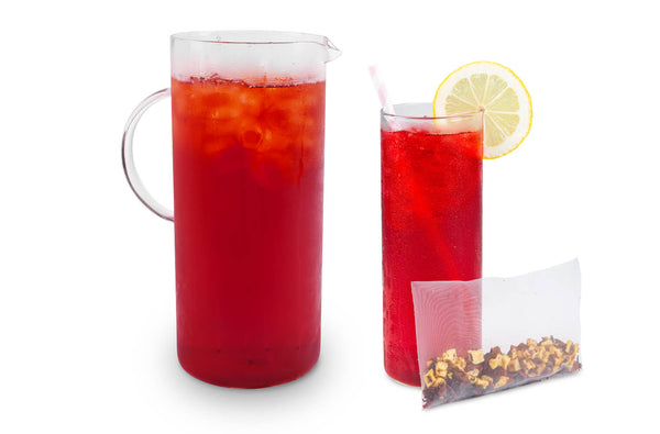 Wild Strawberry Herbal Caffeine Free Iced Tea Sachets